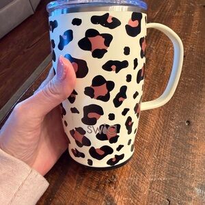 Swig Leopard Print Travel Mug - Leopard Accents